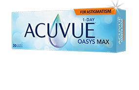 ACUVUE® OASYS MAX 1-Day for ASTIGMATISM